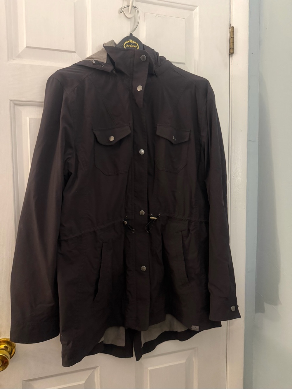 L.L.Bean Boundless Women’s XL Black Hooded Softshell Jacket
